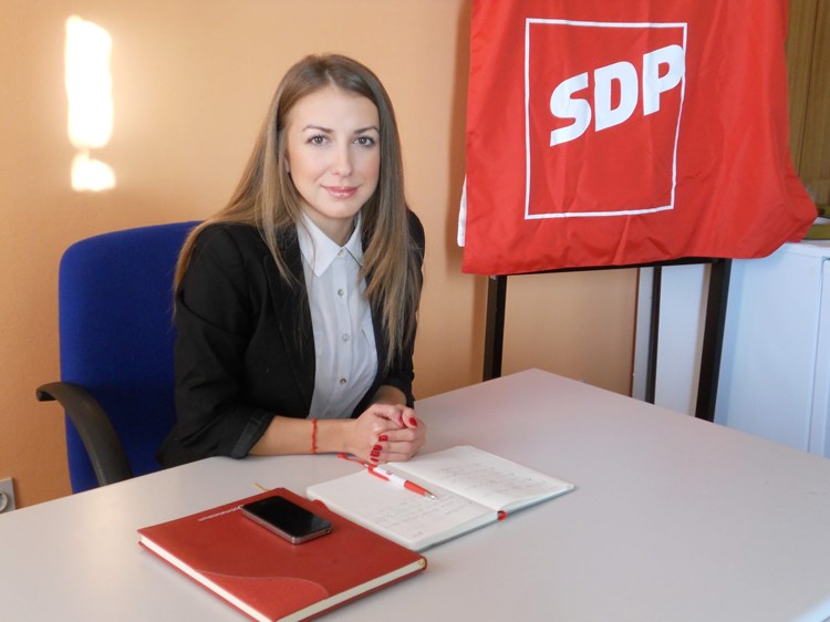 Bojana Puzigaća, predsjednica bujskog SDP-a (Kristina FLEGAR)