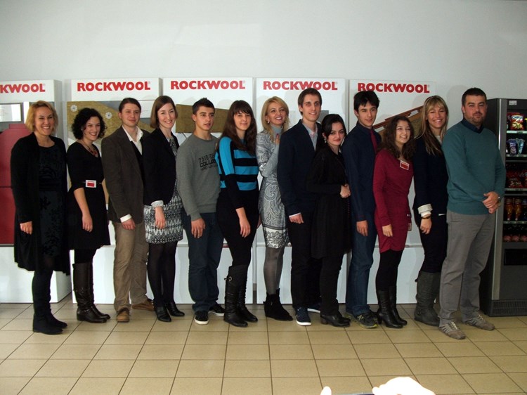 Rockwoolovi stipendisti sa svojim domaćinima (R. SELAN)