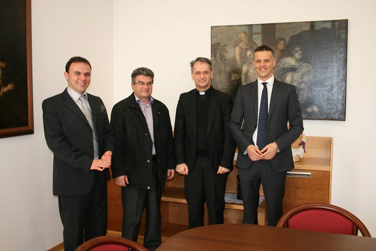 Loris Peršurić, Edi Štifanić, Dražen Kutleša i Valter Flego (foto Grad Poreč)