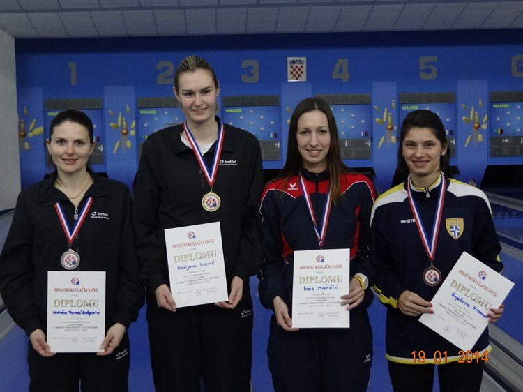 Nataša Ravnić-Gašparini, Marijana Liović, Ines Maričić i Snježana Kramar