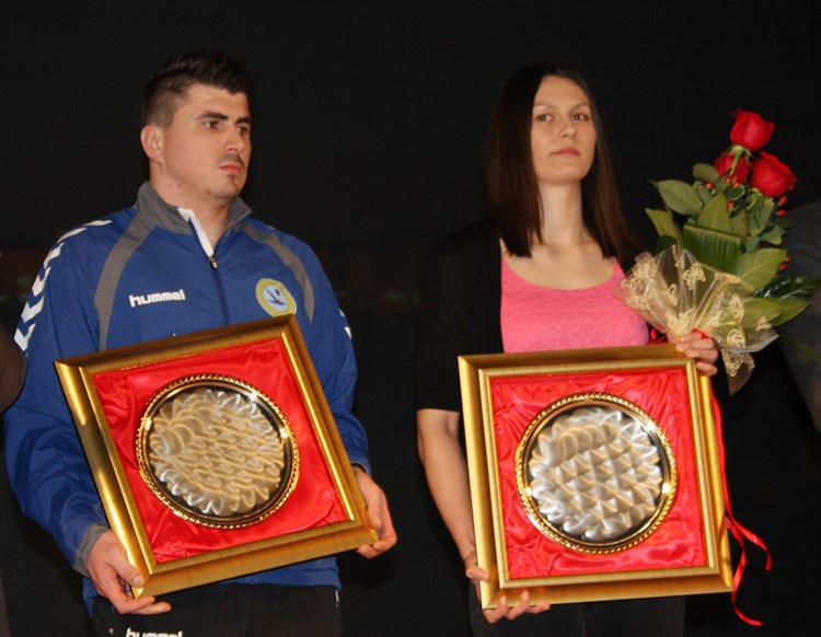 Umažani Tomislav Bošnjak i Jelena Vidović (M. GAVRAN)