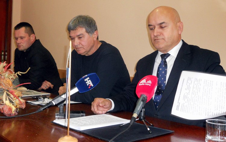 Mario Bratulić, Stjepan Gabrić I Ivan Bubić (A. DAGOSTIN)