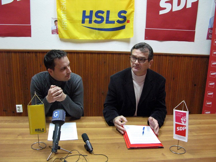 Konferencija za novinare kluba SDP-HSLS (N. O. R.)