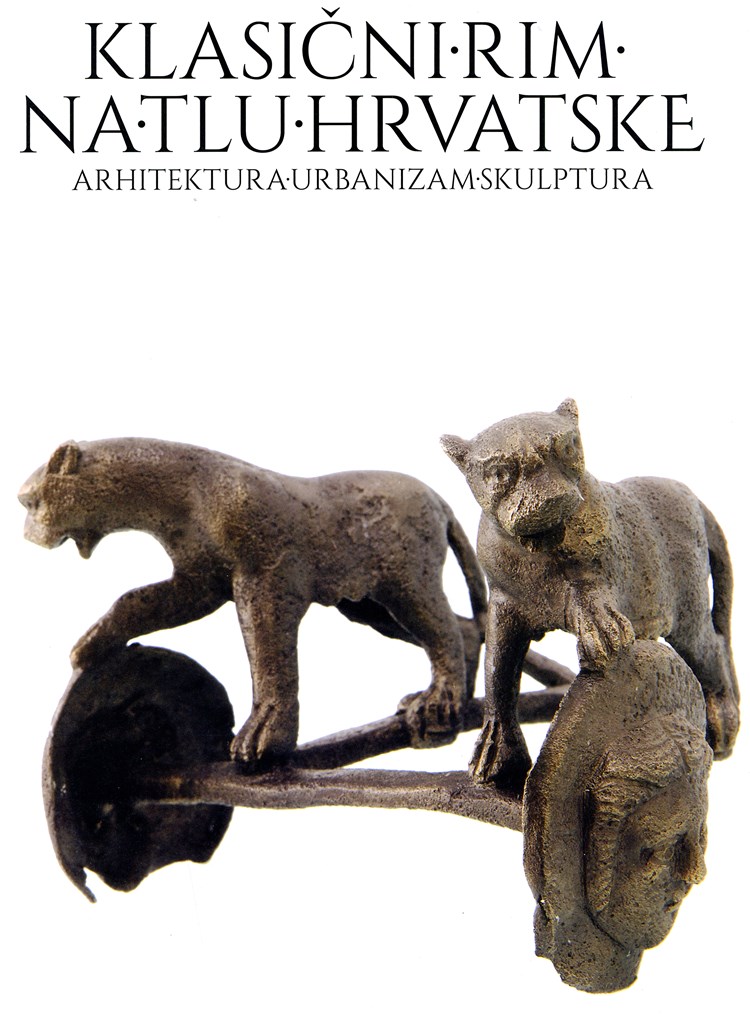Plakat izložbe "Klasični Rim na tlu Hrvatske - arhitektura, urbanizam, skulptura"