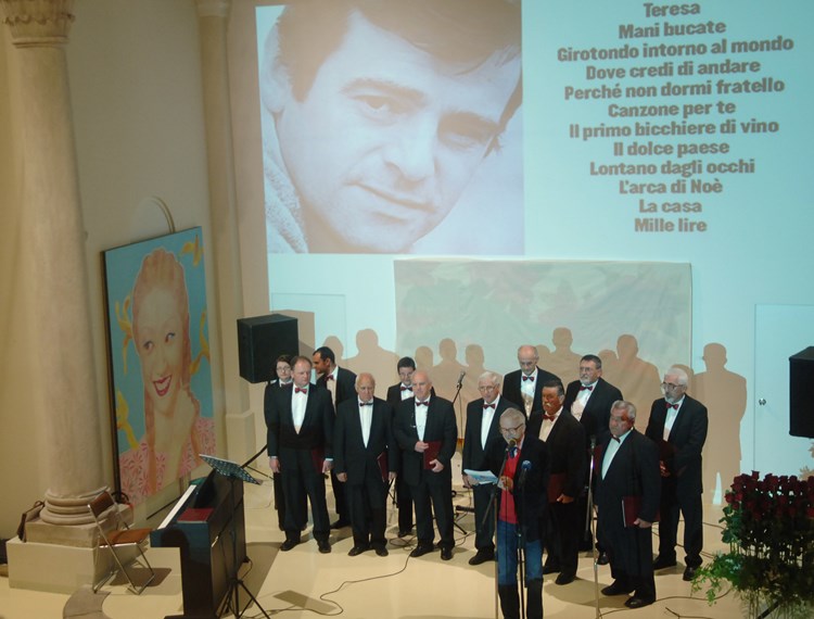 Daniel Načinović i zbor Lino Mariani, sjetno sjećanje na kolegu