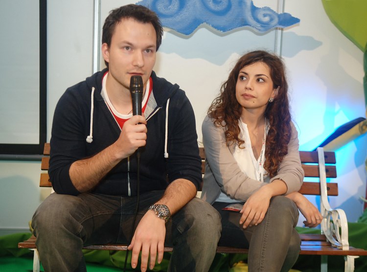 Manuel Šumberac i Andrea Sužnjević predstavili booktrailer (D. MEMEDOVIĆ)