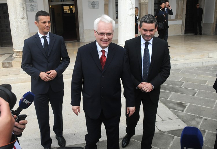Predsjednik Republike Hrvatske Ivo Josipović u posjetu Puli (D. ŠTIFANIĆ)
