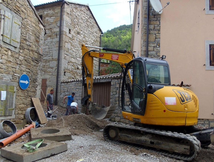 Izgradnja kanalizacijskog sustava Marčenegle košta oko 5,2 milijuna kuna (G. ČALIĆ ŠVERKO)