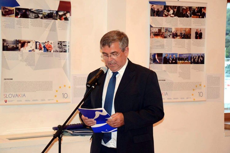 Slovački veleposlanik u Rijeci Jan Nedorost otvorio je izložbu u Rovinju (N. O. R.)