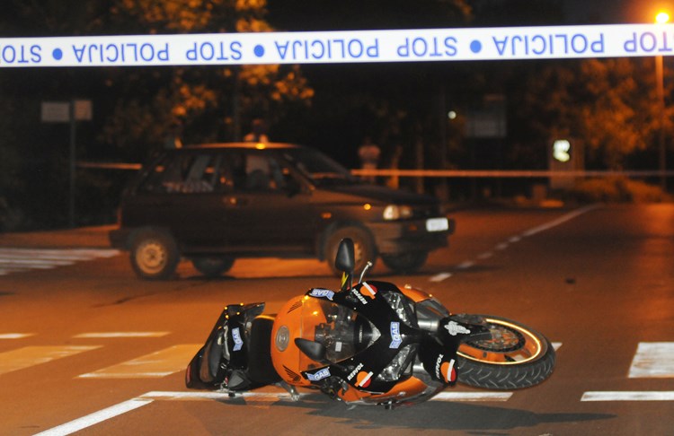 Motociklist je poginuo u sudaru s kiom (D. ŠTIFANIĆ)