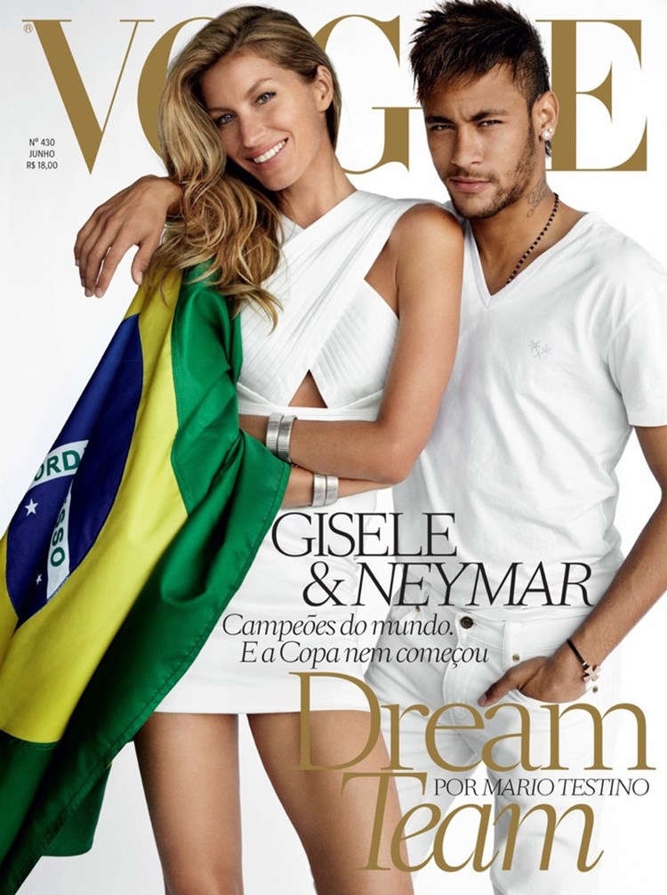 Naslovnica posljednjeg Voguea - Giselle i Neymar