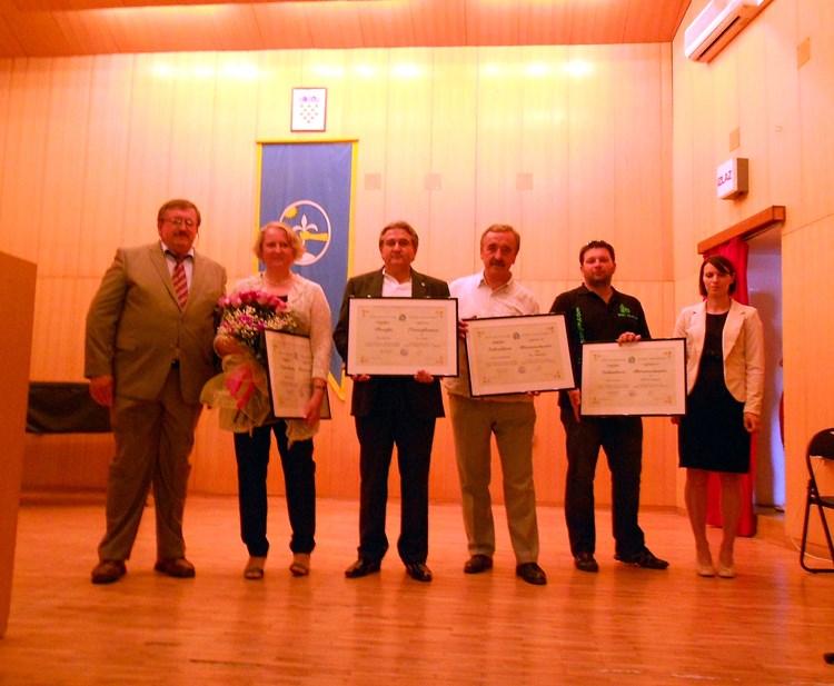 Claudio Stocovaz, Branka Biloslav, Rino Duniš, Rajko Macura, Manuel Vigini i Sabina Sorčić Prodan (K. FLEGAR)