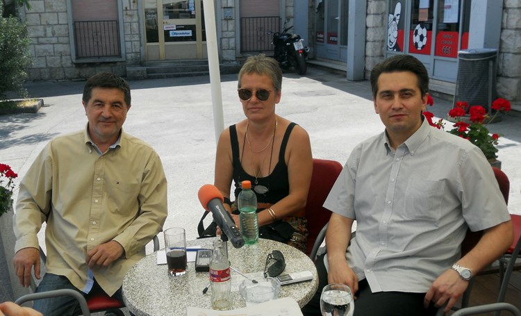 Željko Ernečić, Jasmina Gruičić i Daniel Mohorović (R. SELAN)