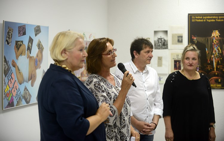 S otvorenja: Gordana Restović, Jerica Ziherl, Milan Rašula i Olivera Jović