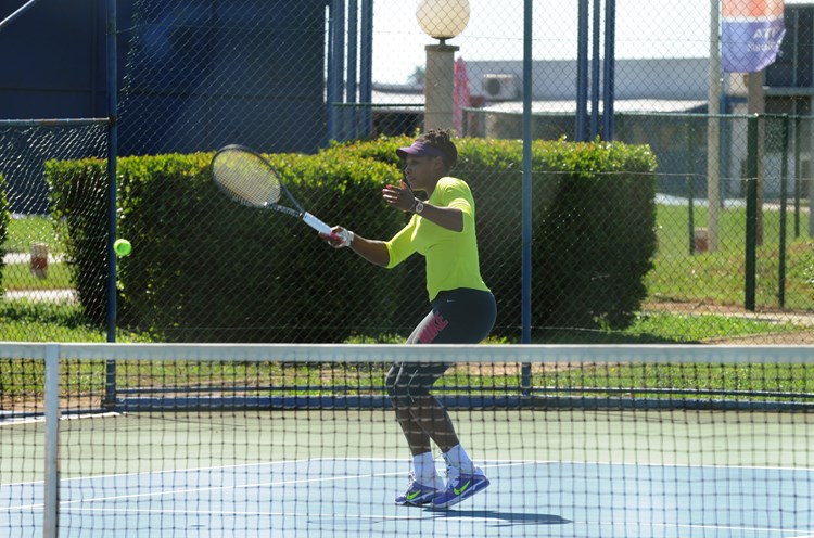 Serena je danas trenirala na HC terenu tenis centra u Umagu