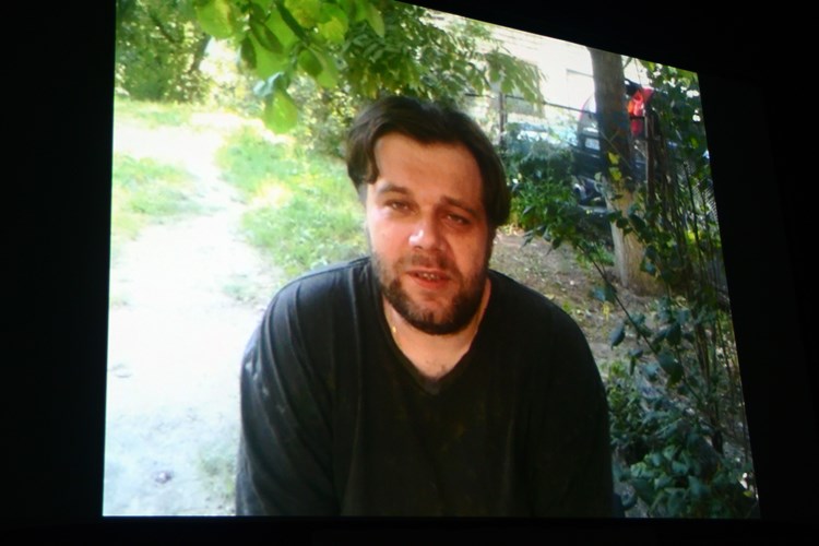 Redatelj pobjedničkog filma 'Pleme' Myroslav Slaboshpytskiyj također se javio video-porukom (M. ANGELINI)