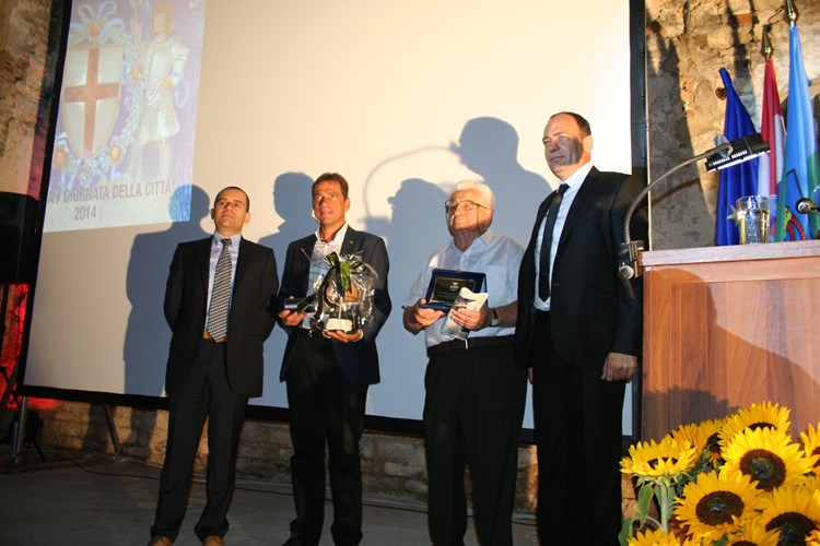 Corrado Ghiraldo, Germano Fioranti, Anton Ferlin i Klaudio Vitasović