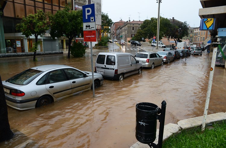 Poplava u centru grada (M. ANGELINI)