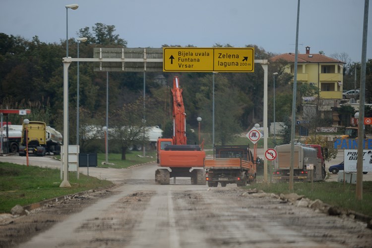 Započeti radovi na rekonstrukciji državne ceste D75 na dionici Žatika-Zelena laguna (M. MIJOŠEK)