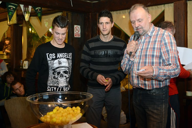 Patrik Benazić, Ervin Radulović i Branko Šuvaković izvukli su parove prvoga kola (M. ANGELINI)