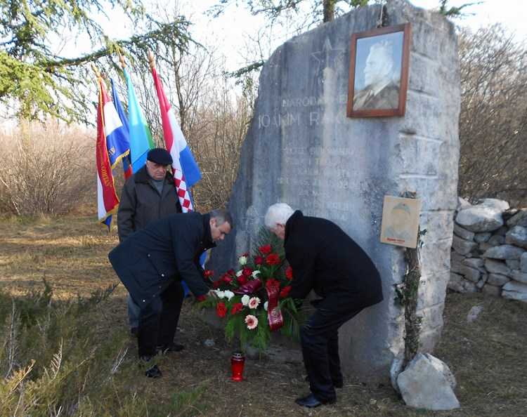 Polaganje vijenca na spomenik Joakimu Rakovcu (Davor ŠIŠOVIĆ)
