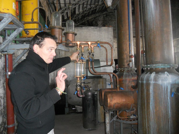 Christiano Buiese objašnjava način proizvodnje rakije (B. PETROVIĆ)