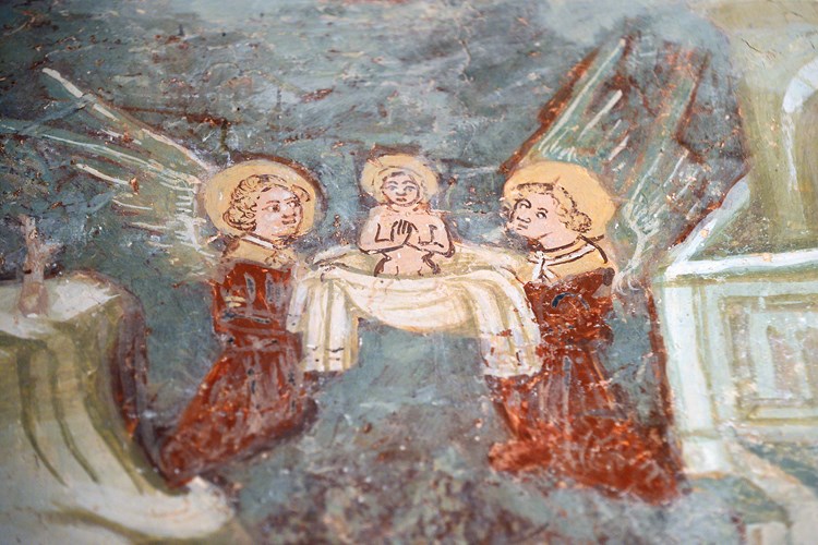Freske iz crkve sv. Katerine u Savičenti (M. ANGELINI)