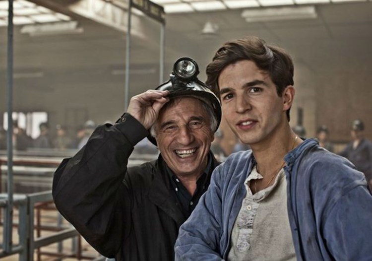 Rocco Granata, autor hita "Marina" i Matteo Simoni koji ga glumi u istoimenom filmu