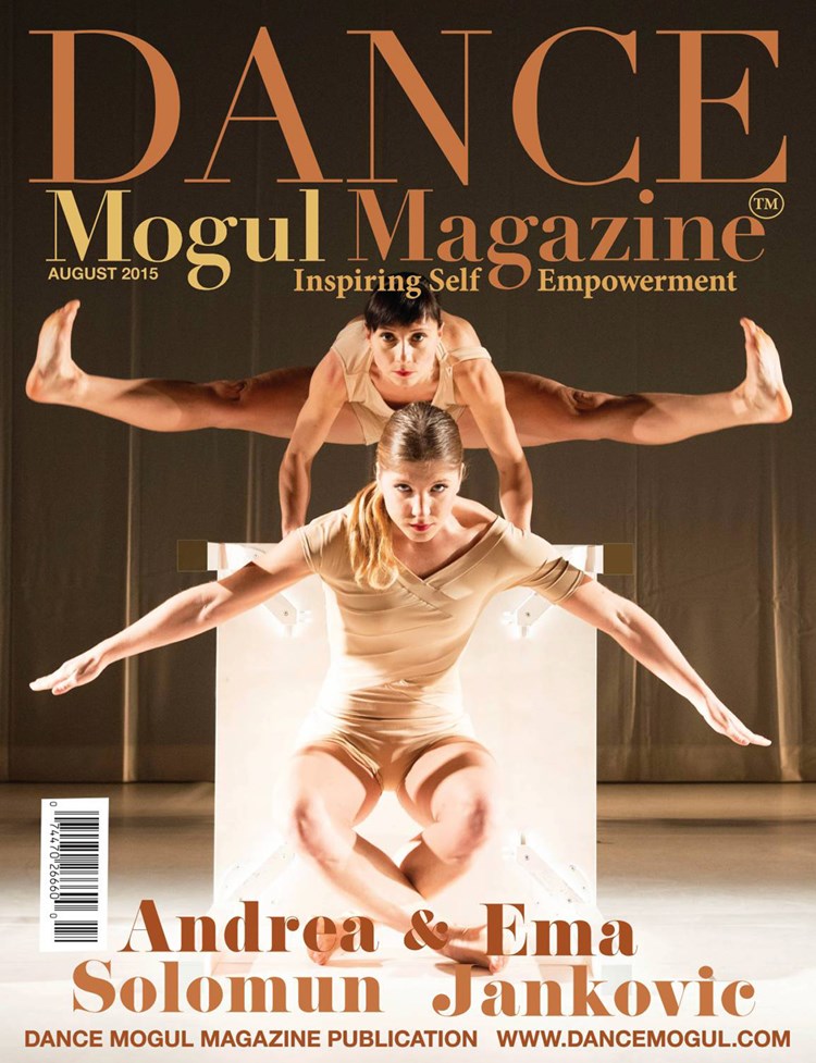 Ema Janković i Andrea Solomun na naslovnici Dance Mogul Magazinea