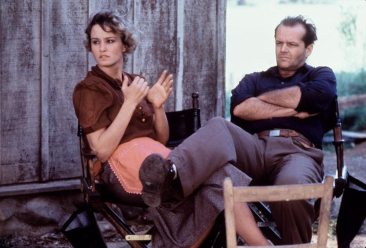 Jessica Lang i Jack Nicholson