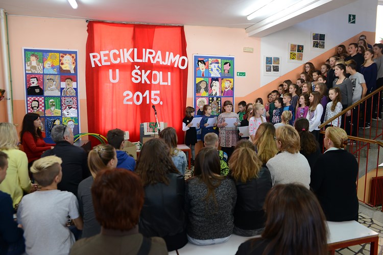 Pobjednik ovogodišnje akcije "Reciklirajmo u školi" OŠ Kaštanjer