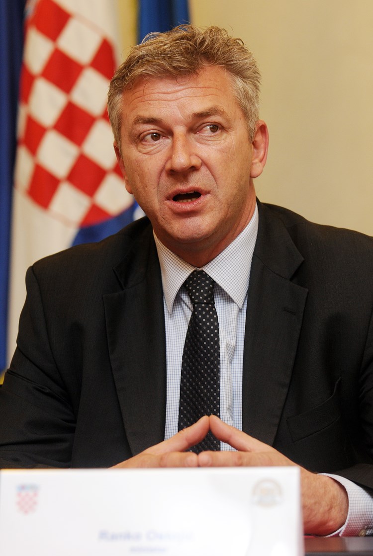 Ministar unutarnjih poslova Ranko Ostojić (M. ANGELINI)