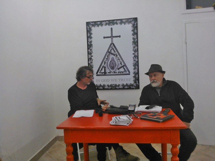 Razgovor s umjetnikom - Bojan Šumonja i Rajko Radovanović  (Z. ANGELESKI)