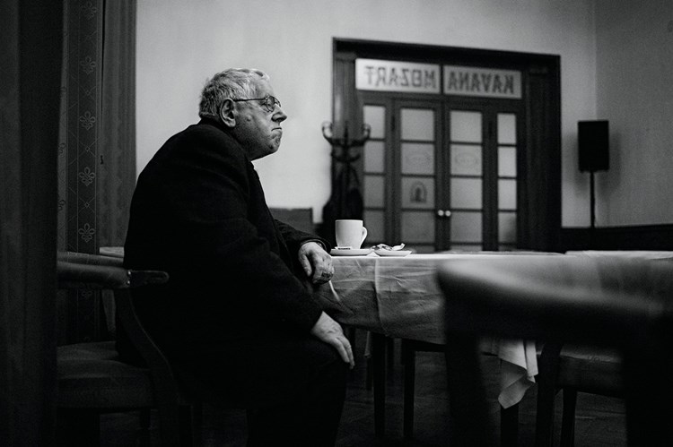 Fotografija Dalibora Talajića - snimljen je najistaknutiji češki kroatist Dušan Karpatský