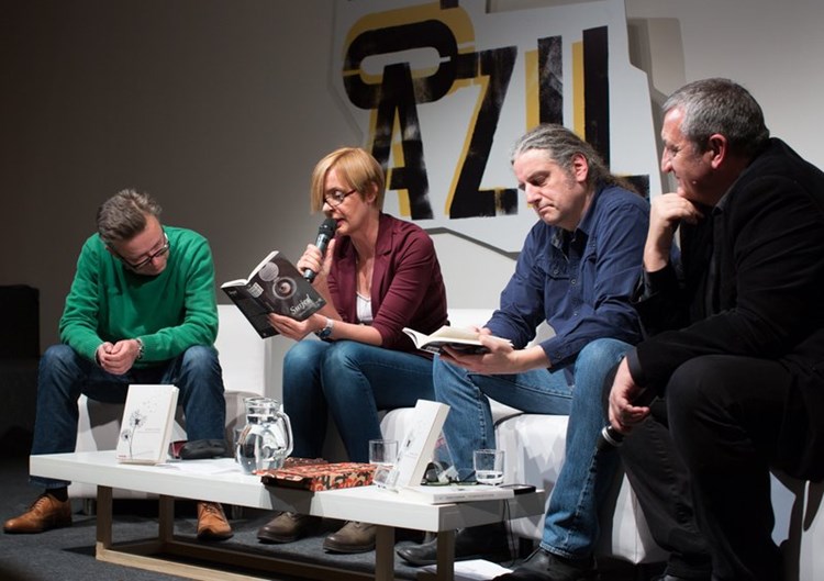 Suton uz knjigu: Ivica Ivanišević, Marina Vujčić, Predrag Lucić i Branimir Pofuk (Tanja DRAŠKIĆ SAVIĆ)