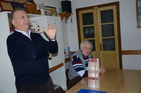 Denis Kontošić u Udruzi slijepih Istarske županije