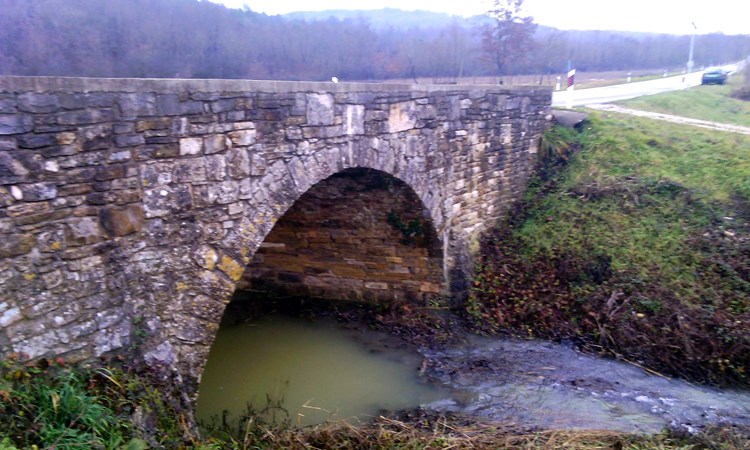 Cestovni most nedaleko Karojbe (A. DAGOSTIN)