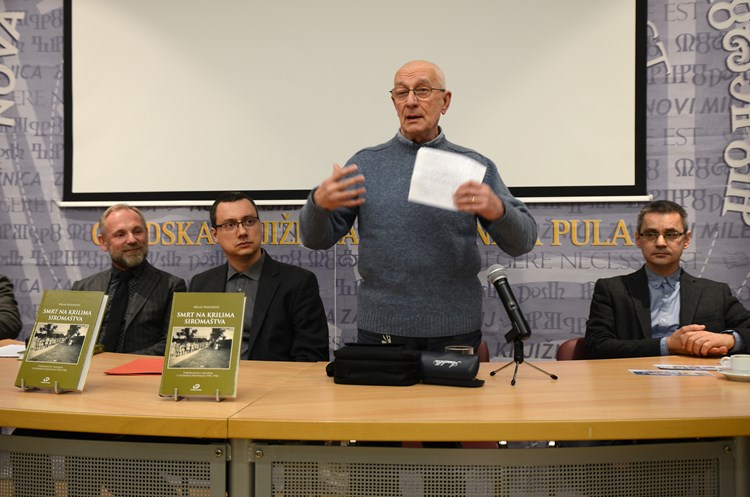 Profesor emeritus Miroslav Bertoša iznimno je pohvalio knjigu Milana Radoševića (Dejan ŠTIFANIĆ)