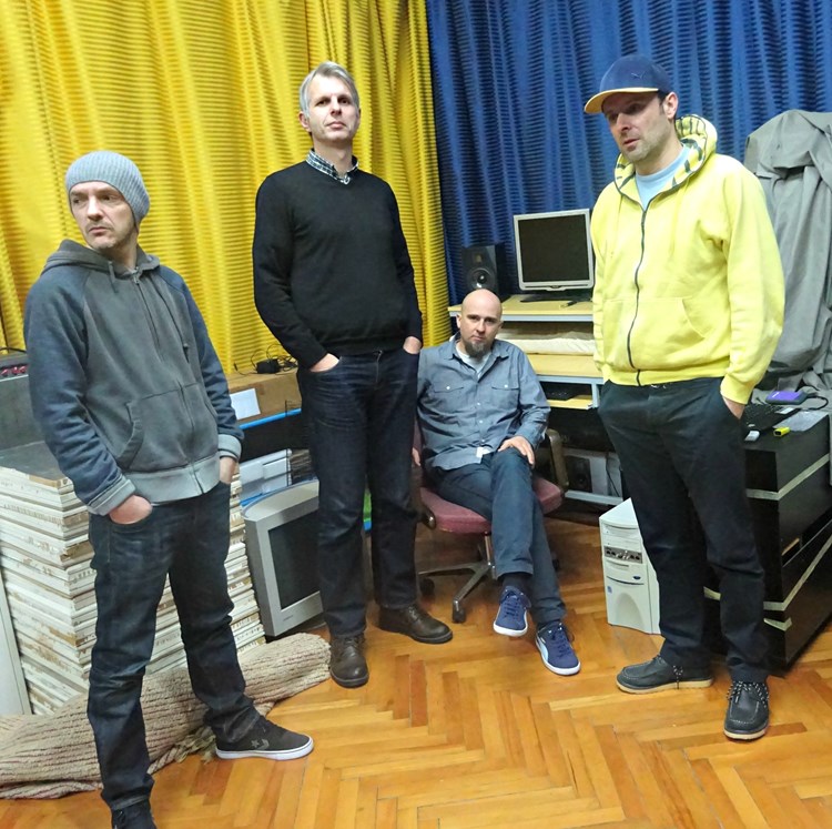  Aleksandar Stojković, Alen Rosanda, Branko Crnogorčić i Edi Cukerić 