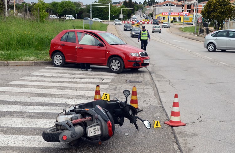 Prometna nesreća na Medulinskoj cesti (N. LAZAREVIĆ)