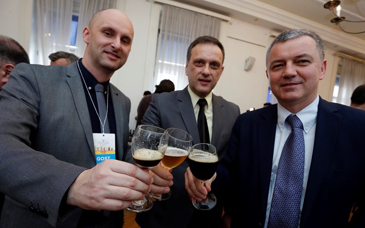 Tri ministra: Tomislav Tolušić, Anton Kliman i Darko Horvat (D. TADIĆ/CROPIX)