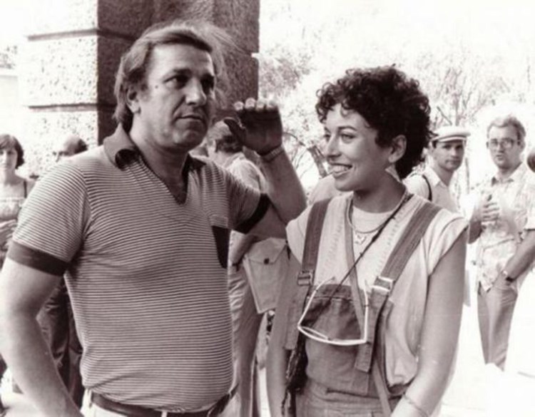 Bata Živojinović s Majom Lalović na Pulskom filmskom festivalu 1979. - u festivalskom centru u današnjem Domu hrvatskih branitel