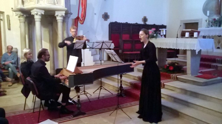 Koncert "Tormenti d'Amore" - Martina Klarić (sopran), Mario Penzar (čembalo) i Silvio Richter (barokna violina)