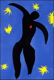 H. Matisse: "Icarus", grafika VIII iz grafičke mape "Jazz"