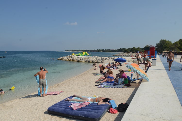 Sredstvima Ministarstva dosad je uređen dio plaže na Hidrobazi