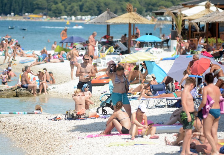 Na njemačkom se tržištu doista primjećuje općeniti rast interesa za Hrvatsku - pune plaže i ovog ljeta (Danilo MEMEDOVIĆ)