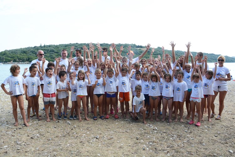  Posljednja ovogodišnja grupa u Dječjem ljetnom sportskom kampu na Fratarskom otoku (D. MEMEDOVIĆ)