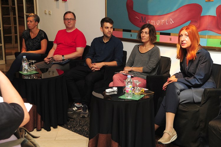 Marijana Peršić, Aleksandra Bančić, Luka Mihovilović, Andrea Gotovina i Gordana Jeromela Kaić (M. MIJOŠEK)