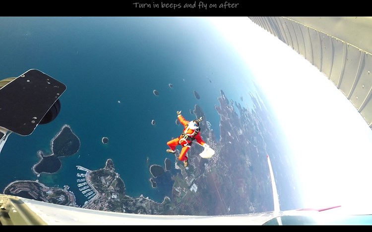 Djedica leti iznad Istre