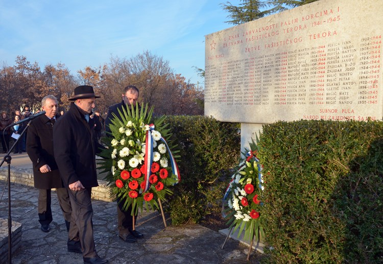 Osam delegacija položilo je vijence na spomenik palim borcima i mještanima Šajina (Neven LAZAREVIĆ)